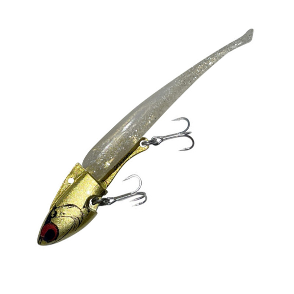 IJ-16 アイアンジグヘッド 100mm/16g(#018 ゴールドヘッド/ゴールドパール)